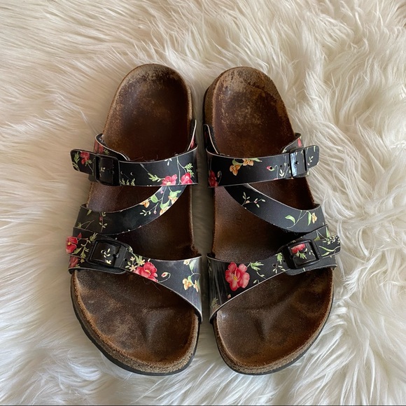 Birkenstock Shoes - Birkenstock Floral Sandals 38